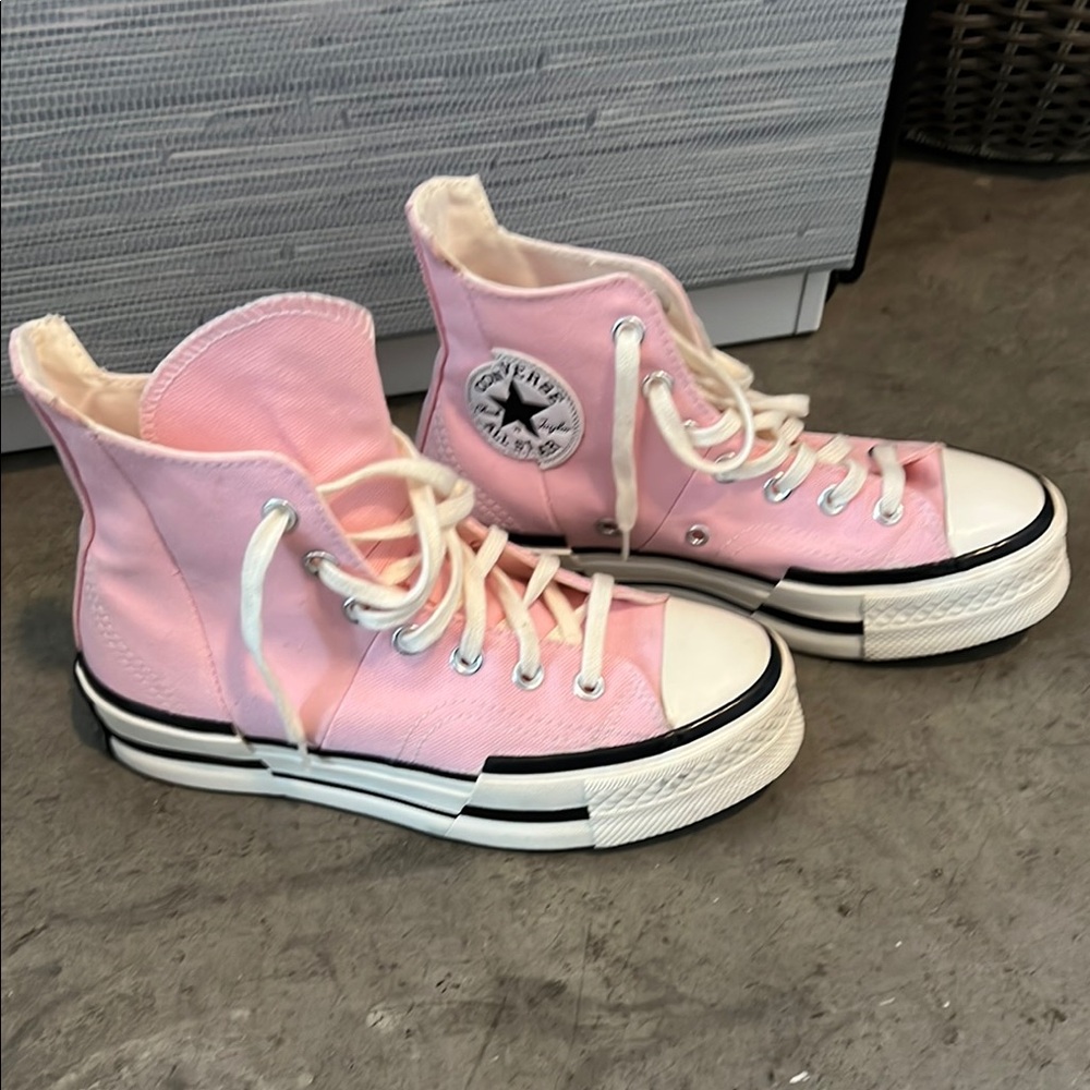 Converse Women's Pink High-Top Sneakers